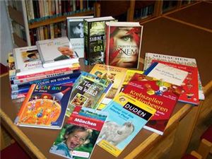 Bücher in der Bücherei